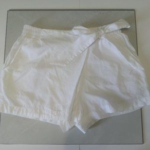 ELLA MOSS | White Skort with Tie